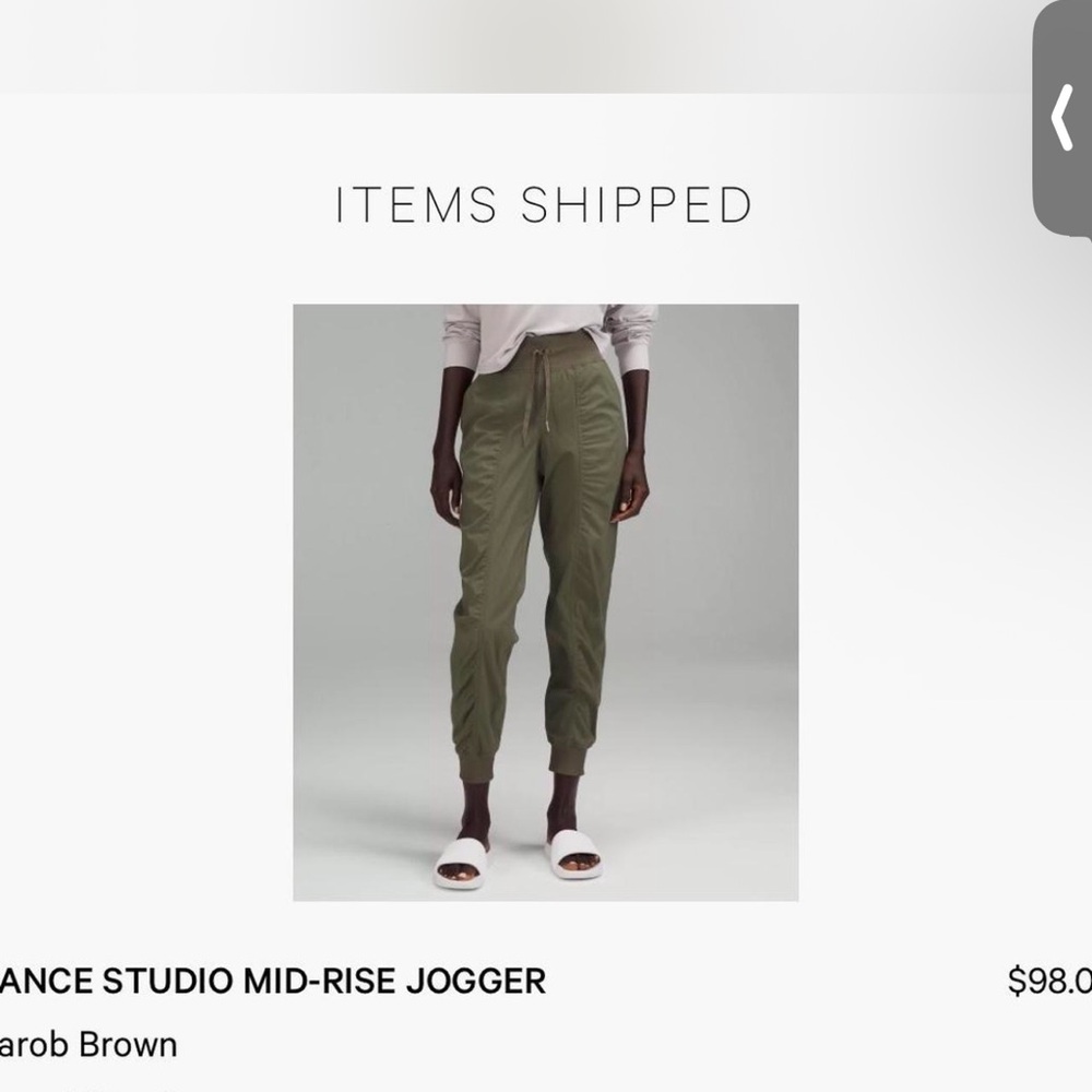 Lululemon Athletica Sage Green Joggers